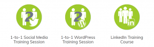 Training Offered by Pivotal: Social Media (including Facebook and LinkedIn), WordPress