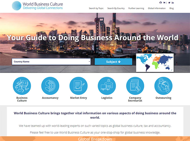 Building a Global Website, Pivotal WordPress, World Business Culture