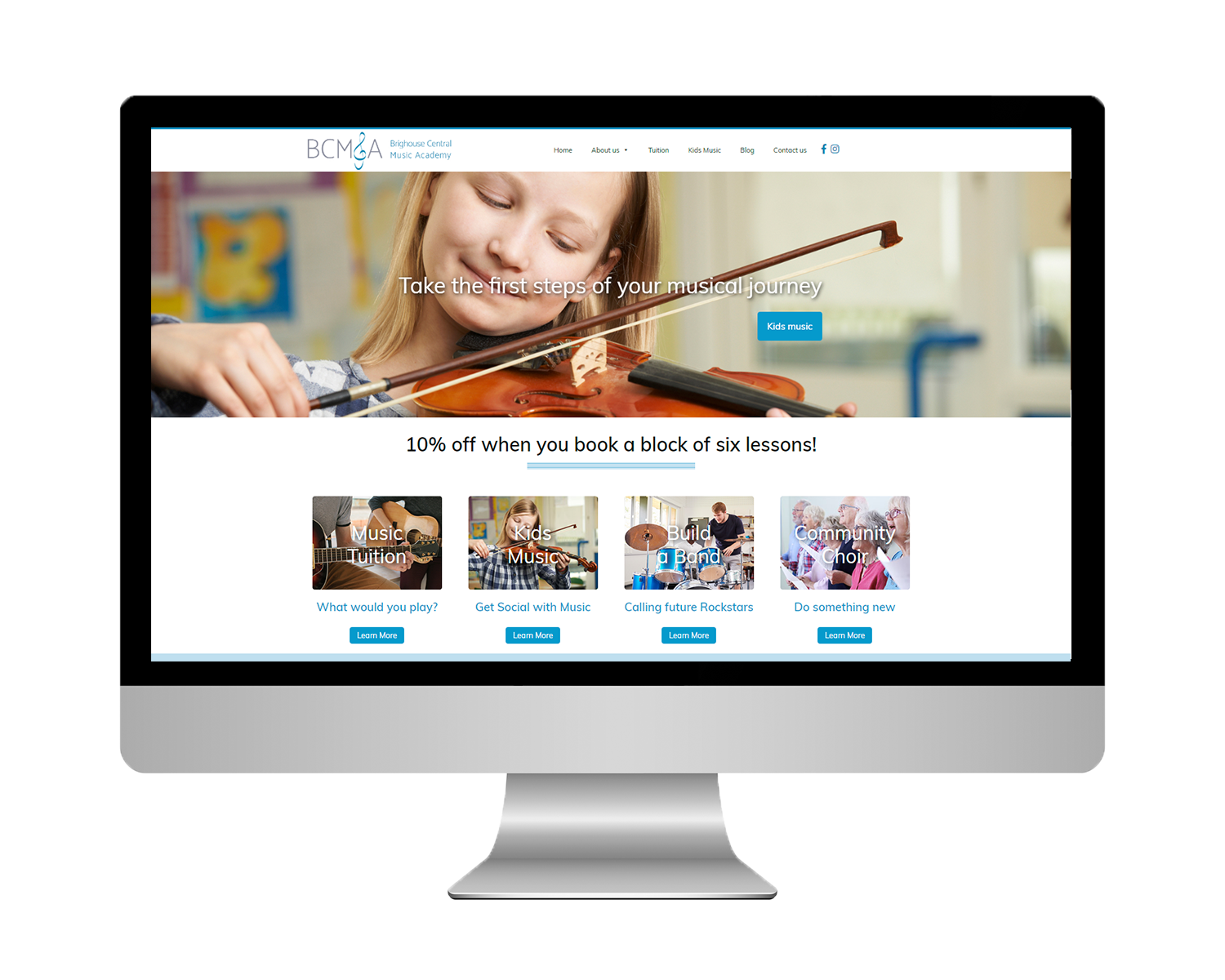 Brighouse Central Music Academy portfolio