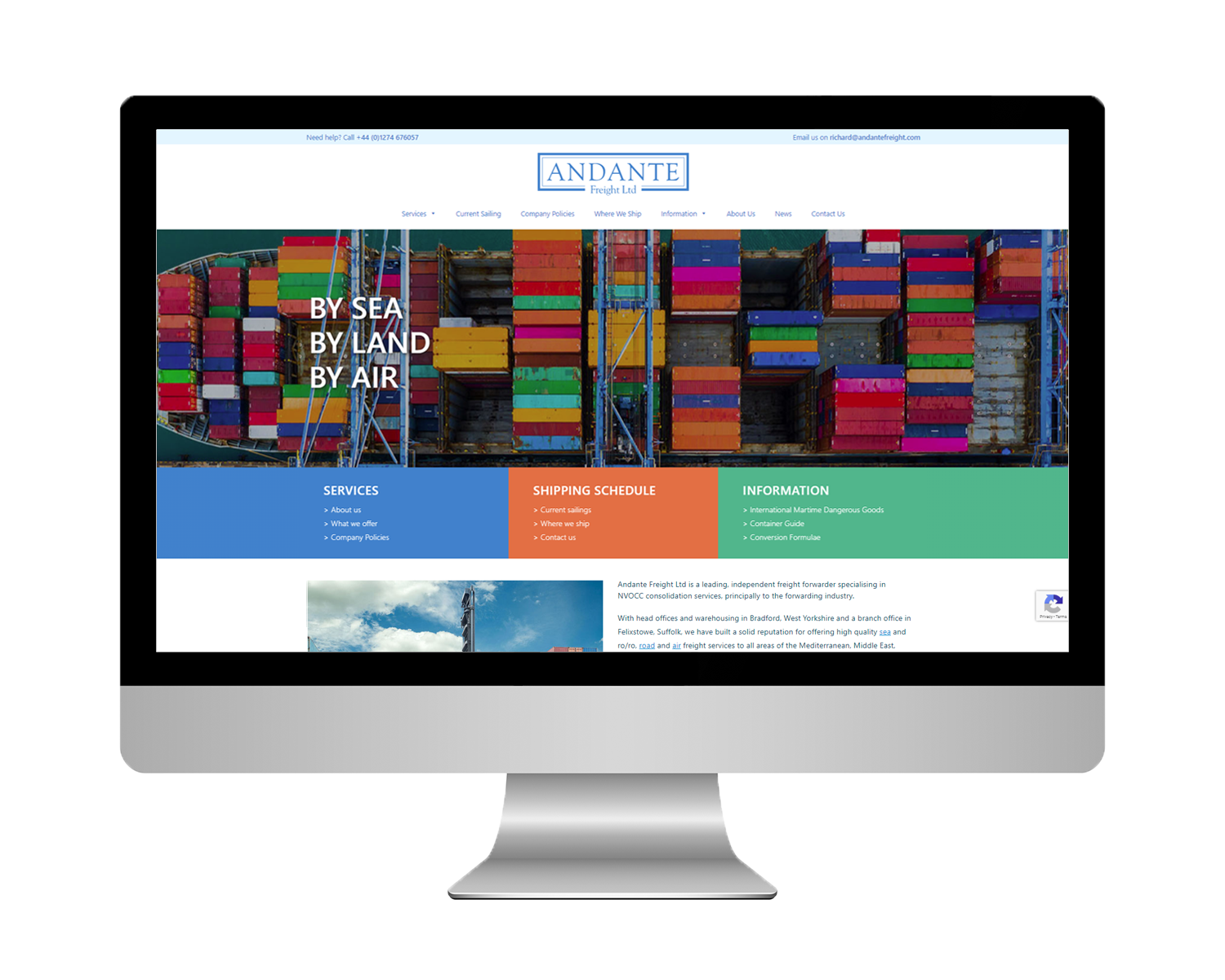 Andante Freight Pivotal Marketing