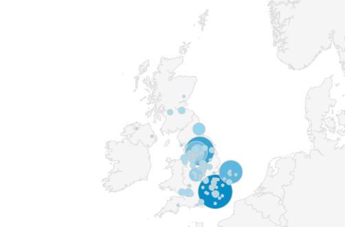 Google Analytics UK-Only Visitor Locations