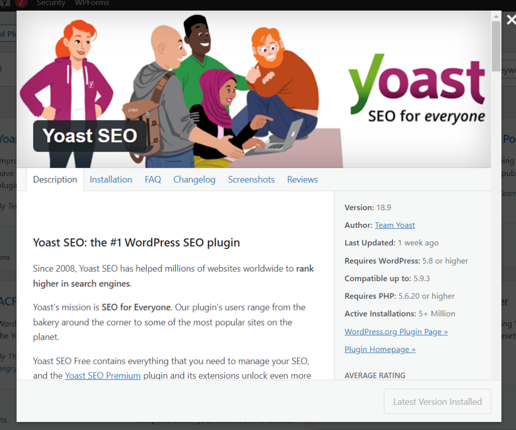 Yoast SEO WordPress