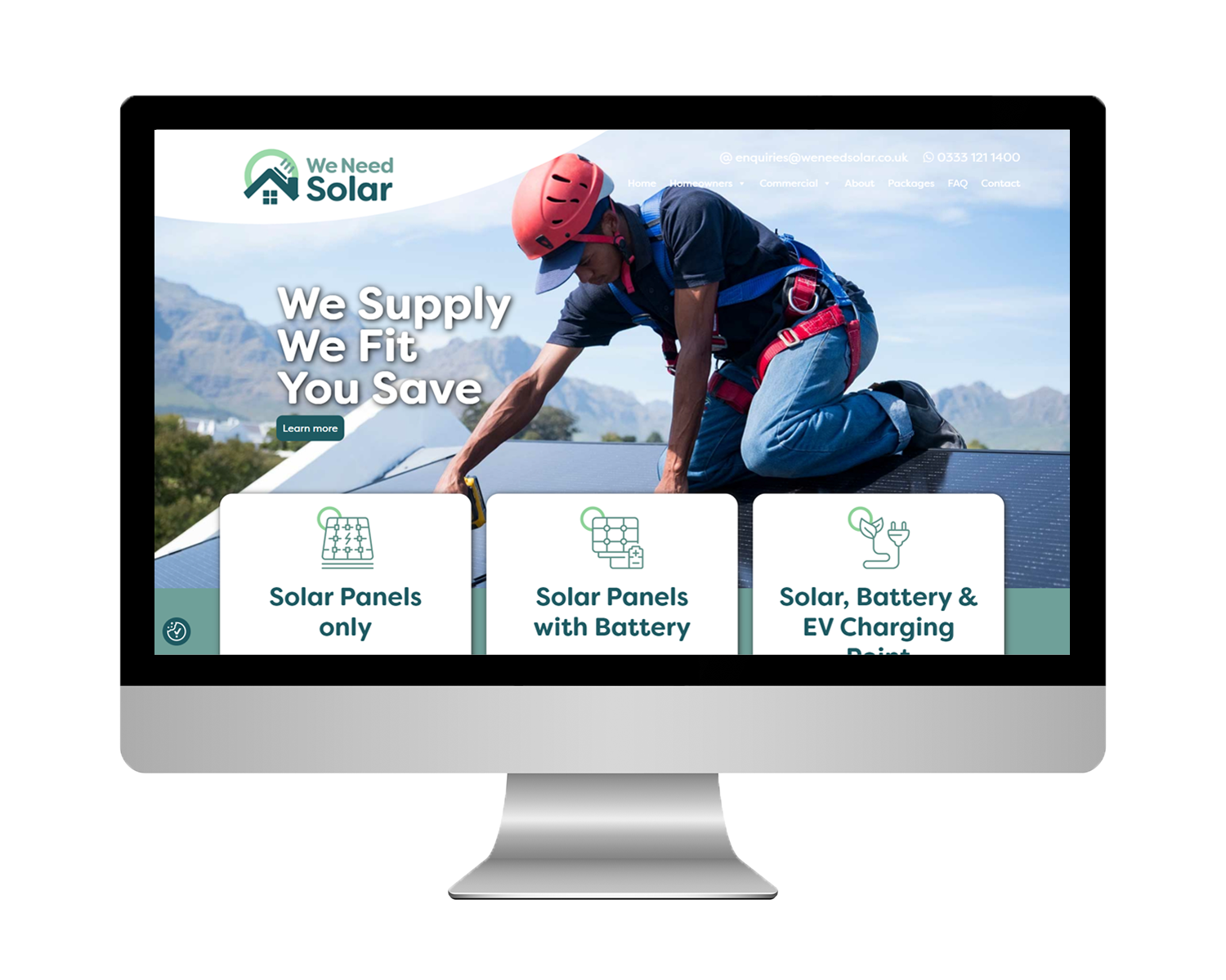 We Need Solar portfolio